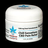 Chill Sensations CBD Pain Relief Cream - 1200 mg - 1.3 fl. oz.